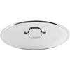 Baldassare Agnelli Pentole Agnelli FAMA2938 Coperchio in Alluminio, 38 cm, Argento