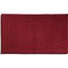 Möve Superwuschel - Tappetino per Il Bagno Tinta Unita 60 x 100 cm Rosso