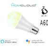Homcloud EE-9WE2760 Lampadina Wi-Fi Bianco CCT E27 A60 dimmerabile Homcloud