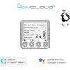 Homcloud AS-MM1 Modulo Interruttore Mini 1 canale Wi-Fi comandabile da Smartphone e Vocalmente Homcloud