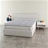 Italian Bed Linen Topper Matrimoniale 160x195 Made in Italy con Fibra di Tencel per Massimo Comfort