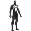 SPIDER-MAN Marvel Ultimate Spider-Man Titan Hero Series Black Suit Spider-Man Figure - 12 Inch