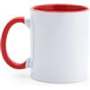 Tazza in ceramica per sublimazione con interno e manico colorato personalizzata Mango 350 ml personalizzate o neutre