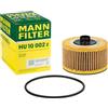 Mann Filter MANN-FILTER, HU 10 002 z Filtro olio | Per Autovetture, Massime prestazioni filtranti, Protezione motore, Guarnizione alta qualità, Qualità originale OE