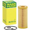 Mann Filter MANN-FILTER, HU 721/2 x Filtro olio | Per Autovetture, Massime prestazioni filtranti, Protezione motore, Guarnizione alta qualità, Qualità originale OE