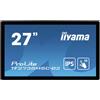 iiyama iiyama ProLite TF2738MSC-B2 - Monitor a LED - 27 - telaio aperto - touchscreen - 1920 x 1080 Full HD (1080p) @ 60 Hz - A-MVA+ - 300 cd/m² - 3000:1 - 5 ms - HDMI, DVI, DisplayPort - altoparlanti - nero TF2738MSC-B2