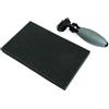 Sizzix Spazzola e Tappetino di Spugna 660513, Set di 2 Pezzi, Multicolore, Taglia Unica, Acciaio Inossidabile, Nero, 11.4 x 17.8 x 3.8 cm