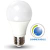 V-TAC LAMPADINA LED E27 12W BIANCO FREDDO DIMMERABILE CHIP SAMSUNG VT-262D-LED20185