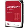 Wd WD161KFGX Red Pro Hard Disk Interno Sata 3.5 16Tb