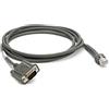 Zebra Cavo di collegamento Seriale RS-232 a spirale, Mt. 2,7. compatibile con vari modelli.