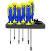 S&R Set 6 Cacciaviti Torx/Giravite a Stella Magnetici Torx di Alta Qualità