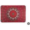 Excelsa Mandala Set 6 Tovagliette, Rosso, 43 x 29 cm, 6 unità