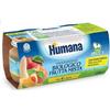 HUMANA OMOGENEIZZATO FRUTTA MISTA BIO 2 VASETTI 100 G