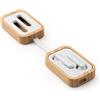 Auricolari con custodia cuffie bluetooth personalizzate Roly Blues personalizzate o neutre