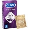 Durex PROFILATTICO DUREX NO LATEX 6 PEZZI