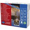 Konstsmide 3609-800 LED Lichterkette, plastico, Nero