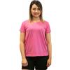 Softee T-Shirt con scollo a V Fit Colors Donna - Rosa