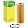 Mann Filter MANN-FILTER HU 721/4 x Filtro dell'olio - AUTOVETTURE + VEICOLI COMMERIALI | Per auto, alte prestazioni di filtraggio, protezione ottimale del motore, guarnizione di alta qualità, vera tecnologia OE