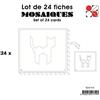 KIDDICRAFT Koko Ok 41897 Spina Modello oz International Mosaico Sacchetto 24 Pezzi