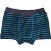 People Wear Organic Boxer in cotone bio -col. a righe blu /ghiaccio