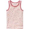 People Wear Organic Canottiera in cotone biologico Dino - col. rosa fantasia