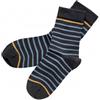 People Wear Organic Calzino in lana mista cotone -col. blu a righe