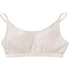People Wear Organic Reggiseno top in cotone biologico -col. beige chiaro