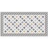 Vilber Trevi DU 06 52X100 Tappeto, Vinile, Multicolore, 52x100x0.22 cm