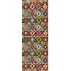 Vilber Kilim.2578 DU 01 Tappeto, Vinile, Multicolore, 52 X 140