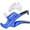 S&R Tagliatubi PVC 42 mm con 2 Lame a cricchetto per Tubi in Plastica e PVC, CPVC, PE-X, PE, PP-R. In acciaio Inox HRC 54.