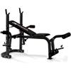6060 PANCA REGOLABILE CON PORTA BILANCIERE HOME JK FITNESS HOME FITNESS