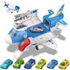kramow Giochi per Bambini 3+ Anni, Aeroplano Giocattolo, Giocattoli per Bambini 3+ Anni, Set di Macchine Giocattolo, Regalo Bambino Maschio 4 5 6 anni