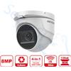 HIKVISION DS-2CE76U7T-ITMF - Telecamera Analogica Turret 8MP 4in1 WDR 130DB - Ottica Fissa (2.8mm)