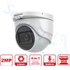 HIKVISION DS-2CE76D0T-ITMFS - Telecamera Analogica Turret 2MP 4in1 DWDR Coax Audio - Ottica Fissa (2.8mm)
