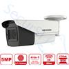 HIKVISION DS-2CE19H8T-AIT3ZF - Telecamera Analogica Bullet 5MP 4in1 WDR 130DB - Ottica Varifocale (2.7-13.5mm)