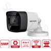 HIKVISION DS-2CE16H8T-ITF - Telecamera Analogica Bullet 5MP 4in1 WDR 120DB - Ottica Fissa (2.8mm)