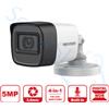 HIKVISION DS-2CE16H0T-ITFS - Telecamera Analogica Bullet 5MP 4in1 DWDR - Ottica Fissa (3.6mm)