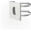 Hikvision DS-1275ZJ-S-SUS - Staffa Verticale da Palo in Acciaio Inox per Telecamere