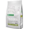 Nature's Protection White Dogs Grain Free Junior con Pesce Bianco per Cuccioli di Piccola Taglia - Sacco da 1,5 kg