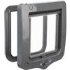 TRIXIE 44202 - Porta Aperta a 2 Vie, 20 x 22 cm, Grigio, 390 g