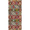 Vilber Kilim.2578 DU 01 Tappeto, Vinile, Multicolore, 52 X 120