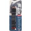 Derwent Set Da Quattro Matite A Carboncino, ‎Nero