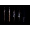 Shower Falling 5 Stringhe Effetto Nevicata 960 Led Bianchi Prolungabile Altezza Stringhe: 200 Cm. Cavo bianco