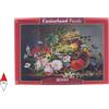 CASTORLAND PUZZLE TEMATICO CASTORLAND STILL LIFE WITH FLOWERS AND FRUIT BASKET 2000 PZ