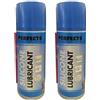 SOLCHIM Kit 2 Bombolette di Lubrificante Silicone Professionale Perfects da 200 ml - Lubrifica e Protegge dalla corrosione