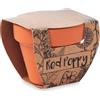 Vaso in terracotta con semi di papavero personalizzato Red Oppy personalizzate o neutre