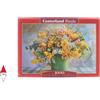 CASTORLAND PUZZLE TEMATICO CASTORLAND NATURA MORTA SPRING FLOWERS IN GREEN VASE 1000 PZ