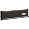 SILMEC Placca buca lettere 376 x 90 mm in alluminio verniciato grigio ferro Silmec 10-650.84