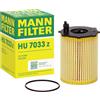 Mann Filter MANN-FILTER HU 7033 z Filtro dell'olio - per Autovetture + veicoli commeriali