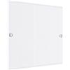 Windhager Zanzariera con Telaio in Alluminio per finestre, 100 x 120 cm, Bianco